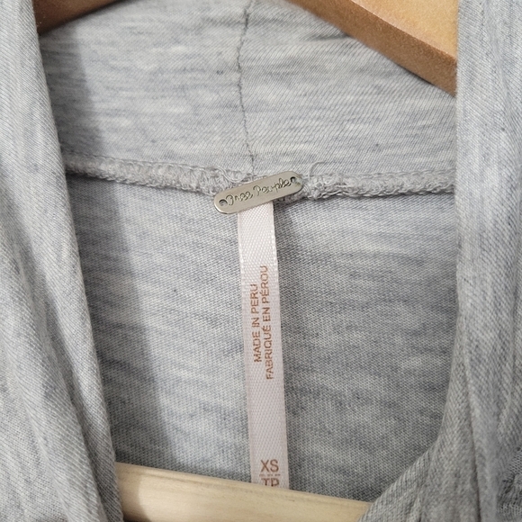 Free People Light Gray Gemma Mock Neck Tunic Dress - Picture 9 of 14